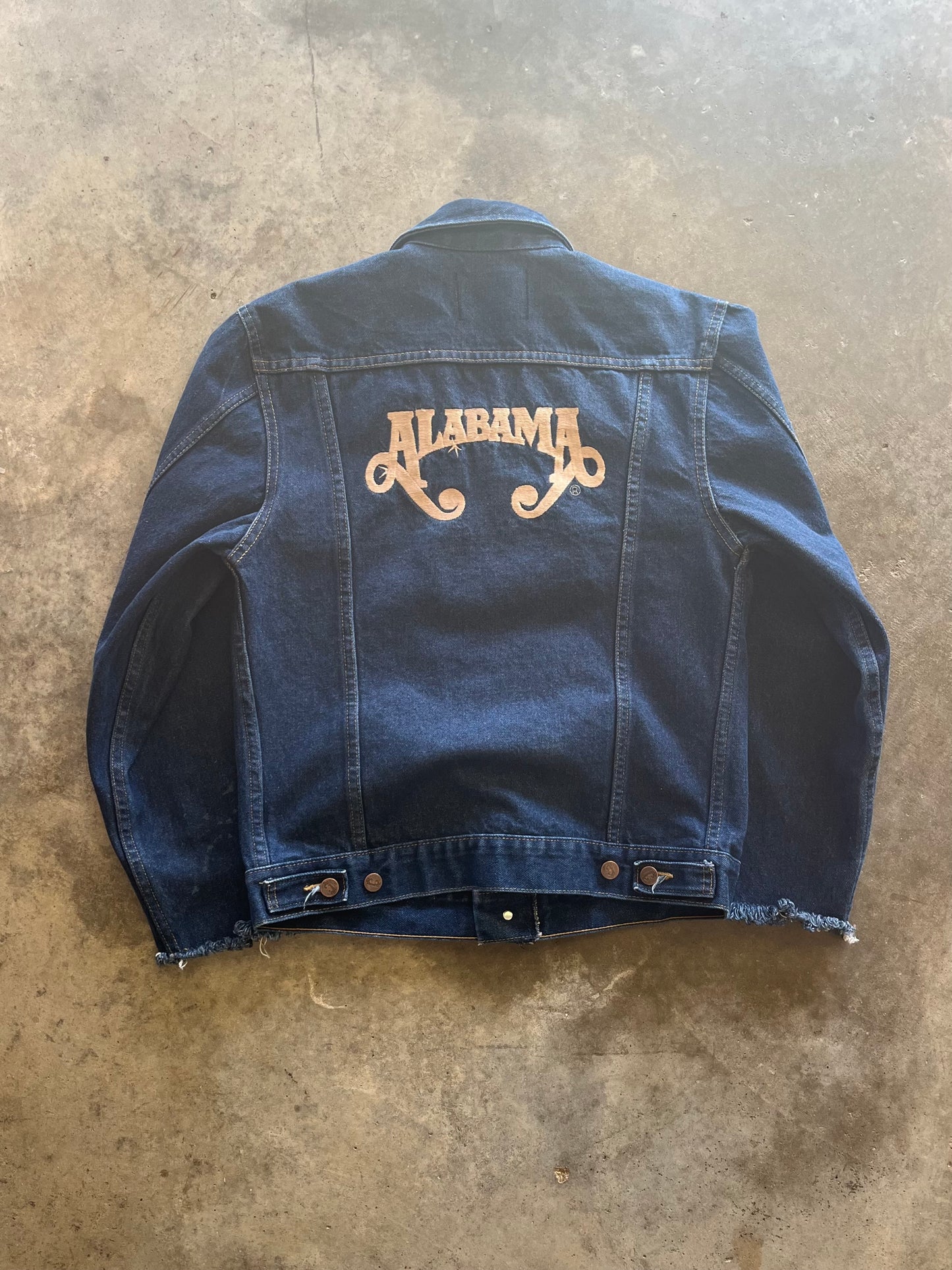 (M) 1984 Alabama Jean Jacket