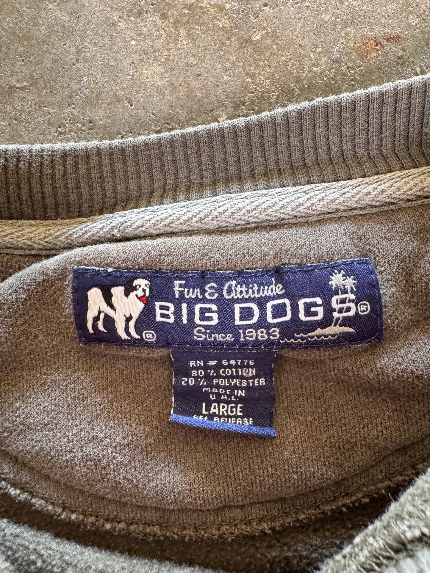 (L) 00s Big Dogs Sweatshirt