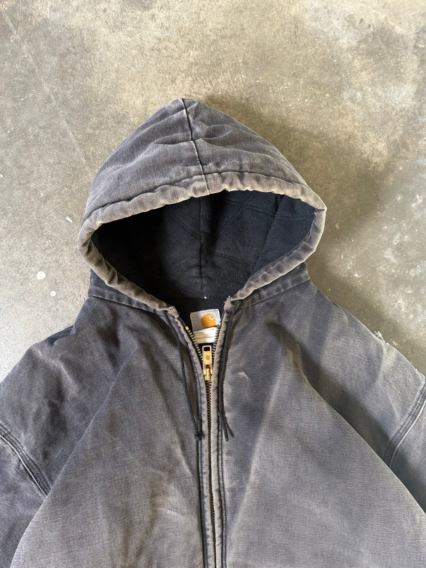 (XXL) Vintage Carhartt Hooded Jacket