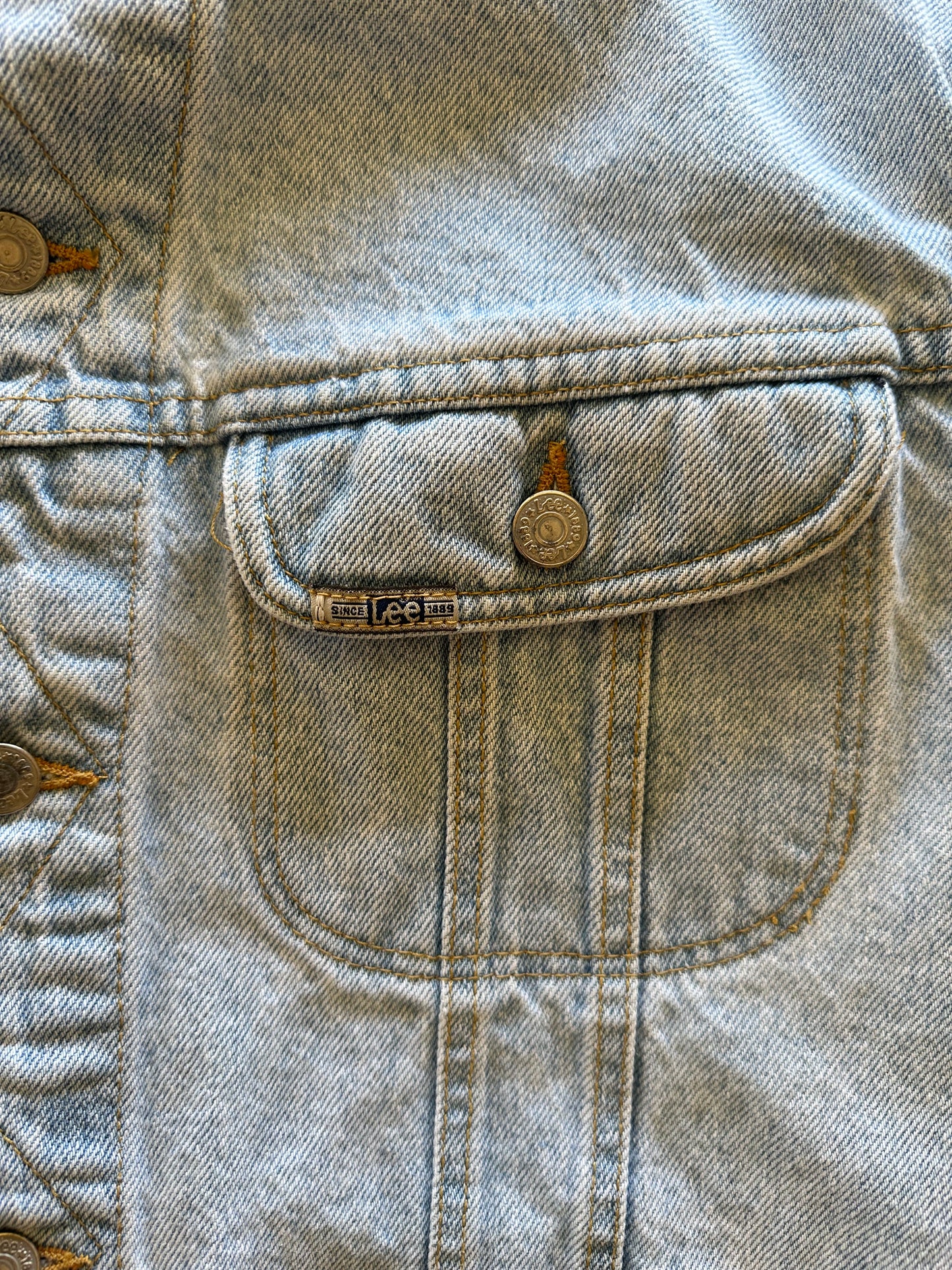 (L) Vintage Lee Denim Jacket