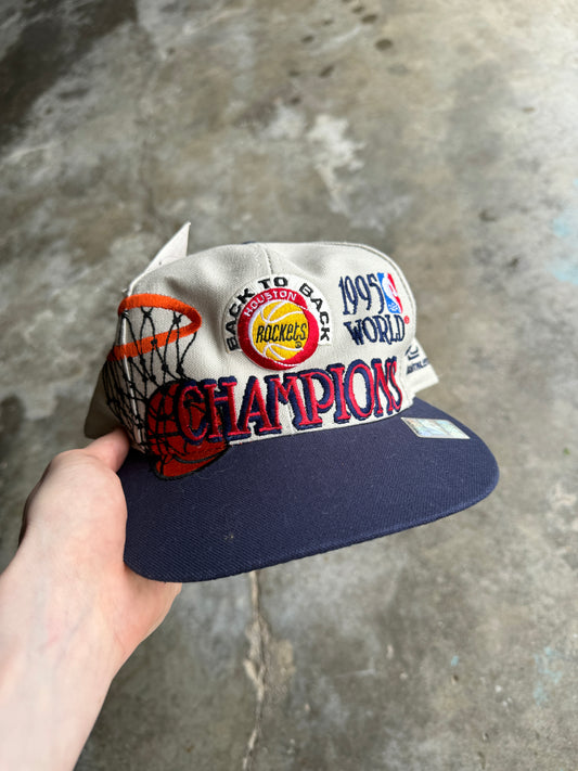 (OS) 1995 Houston Rockets Champions Hat