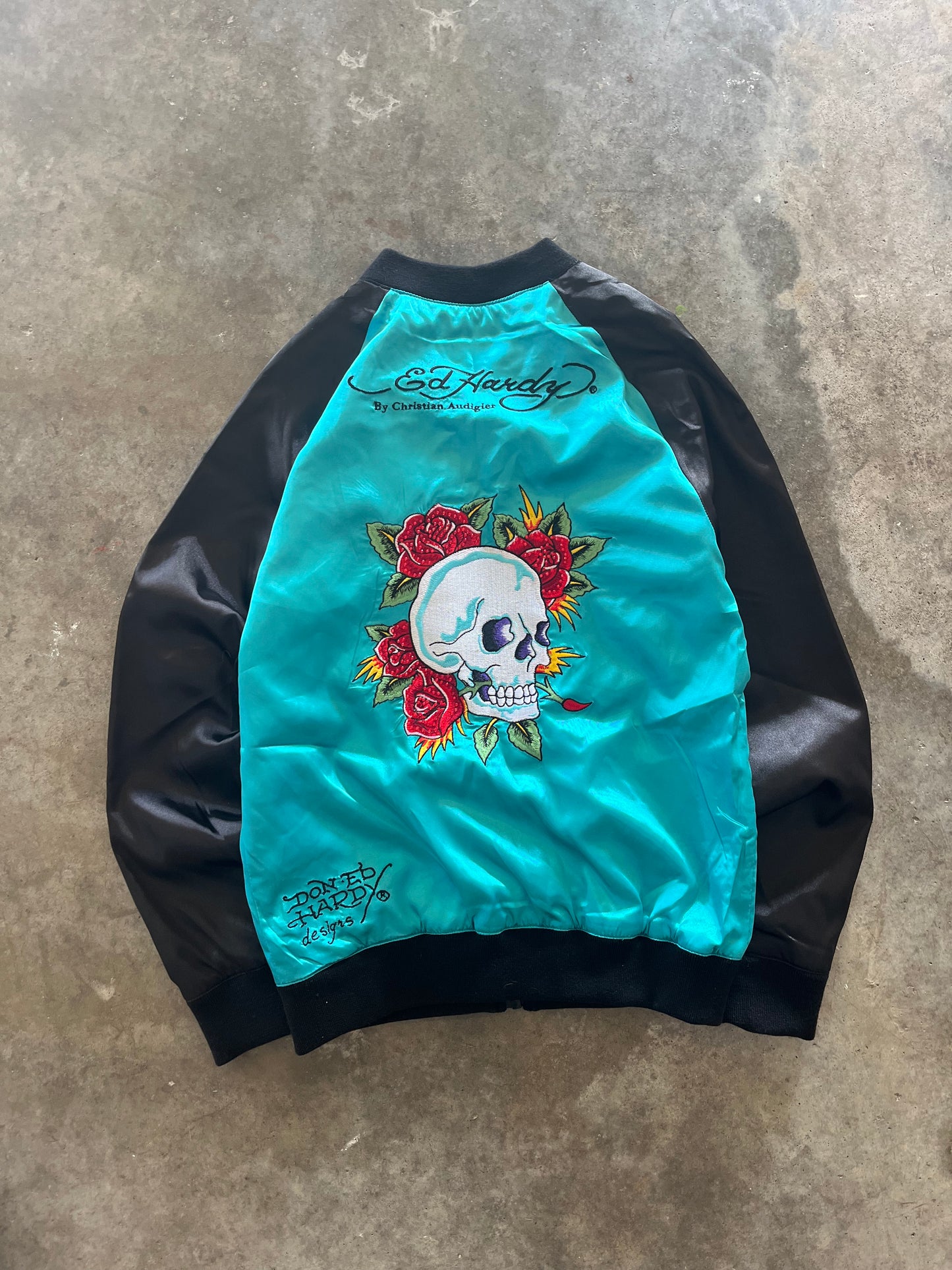 (S) 00s Ed Hardy Nylon Jacket