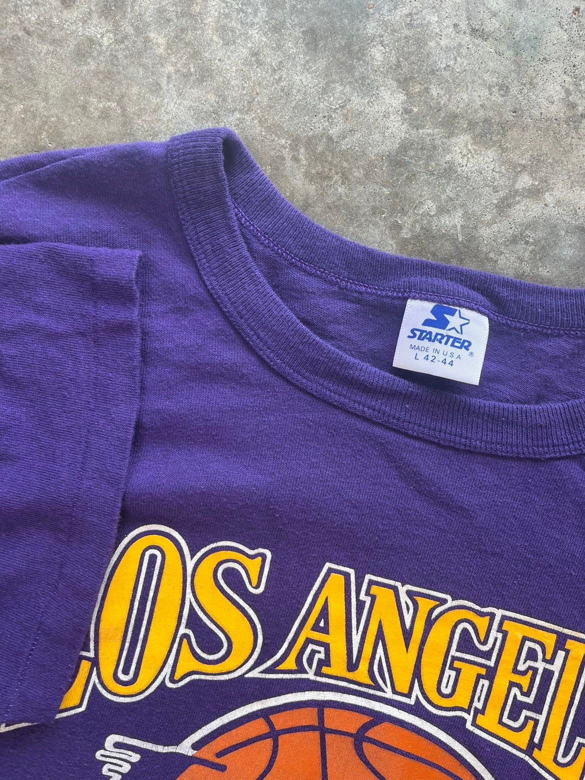 (L) Vintage LA Lakers Tee