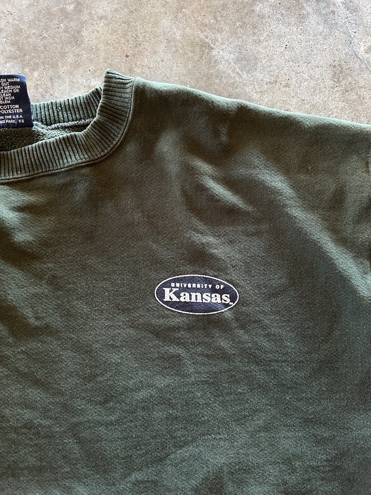 (XL) Vintage 90s KU Sweatshirt