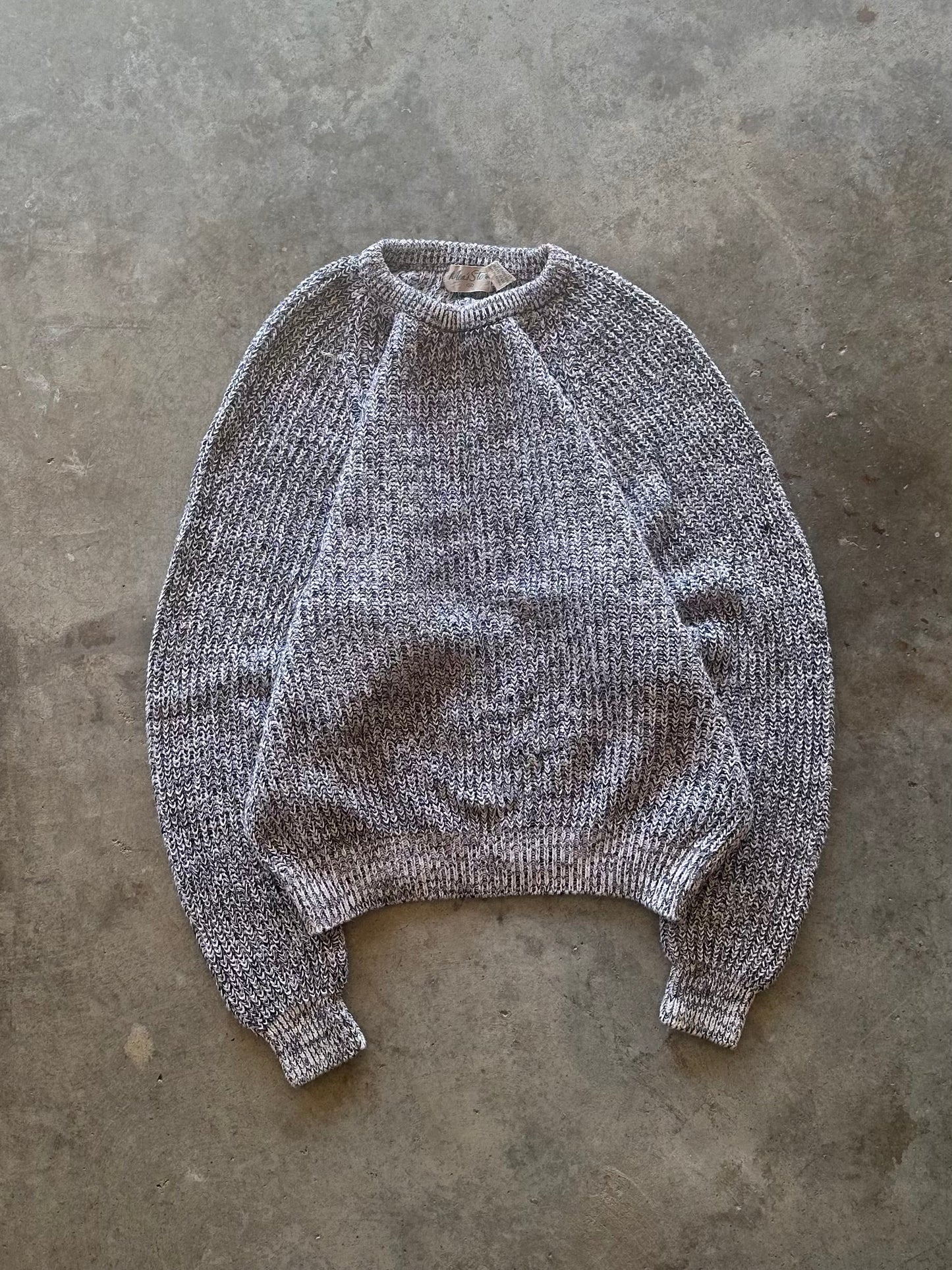 (M) Vintage Knit Sweater