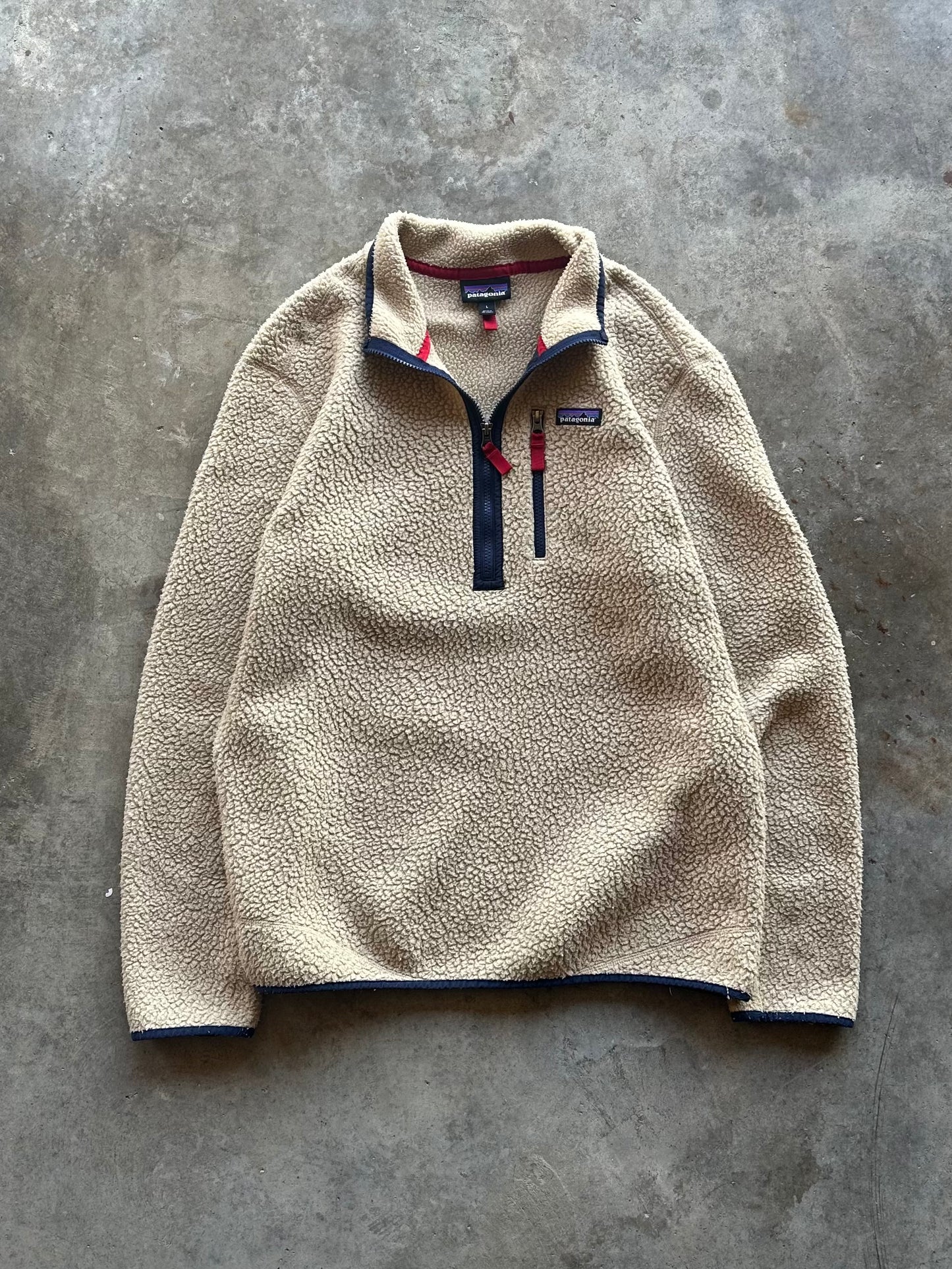 (L) 00s Patagonia Sherpa Half-Zip