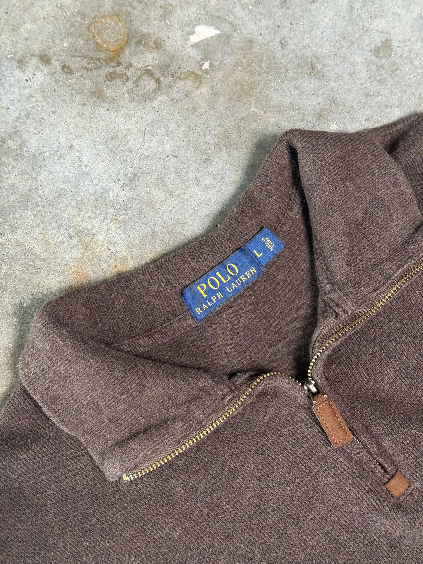 (L) 00s Polo Quarter-Zip