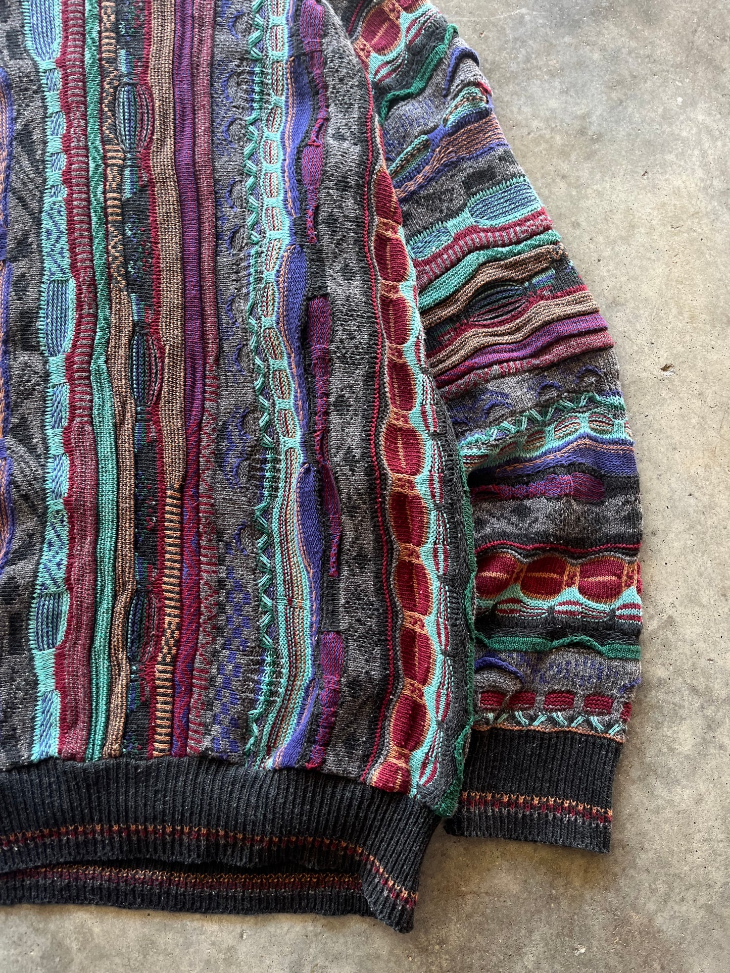 (XL) Vintage Coogi-Like Sweater