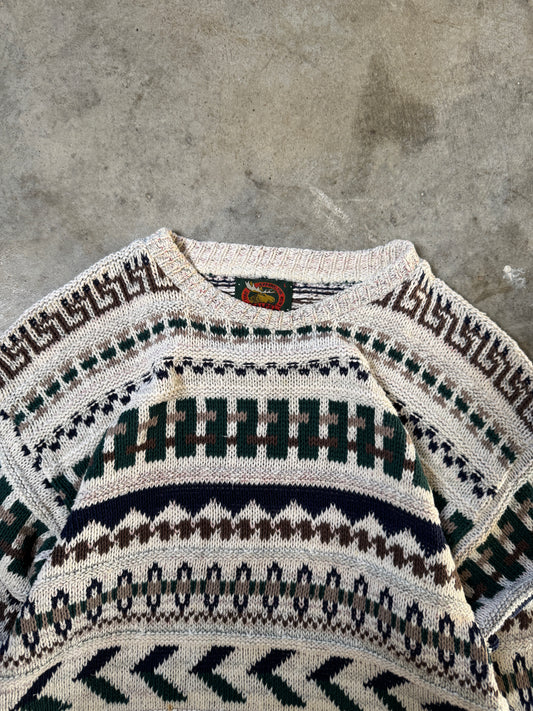 (L) Vintage Alps Sweater