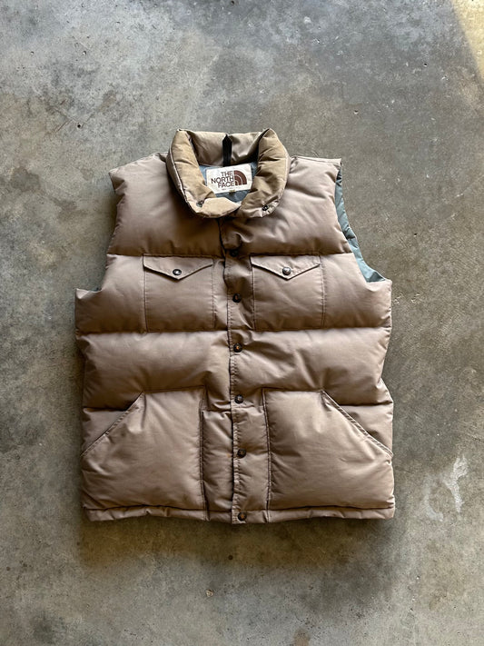 (L) Vintage 80s The North Face Puffer Vest