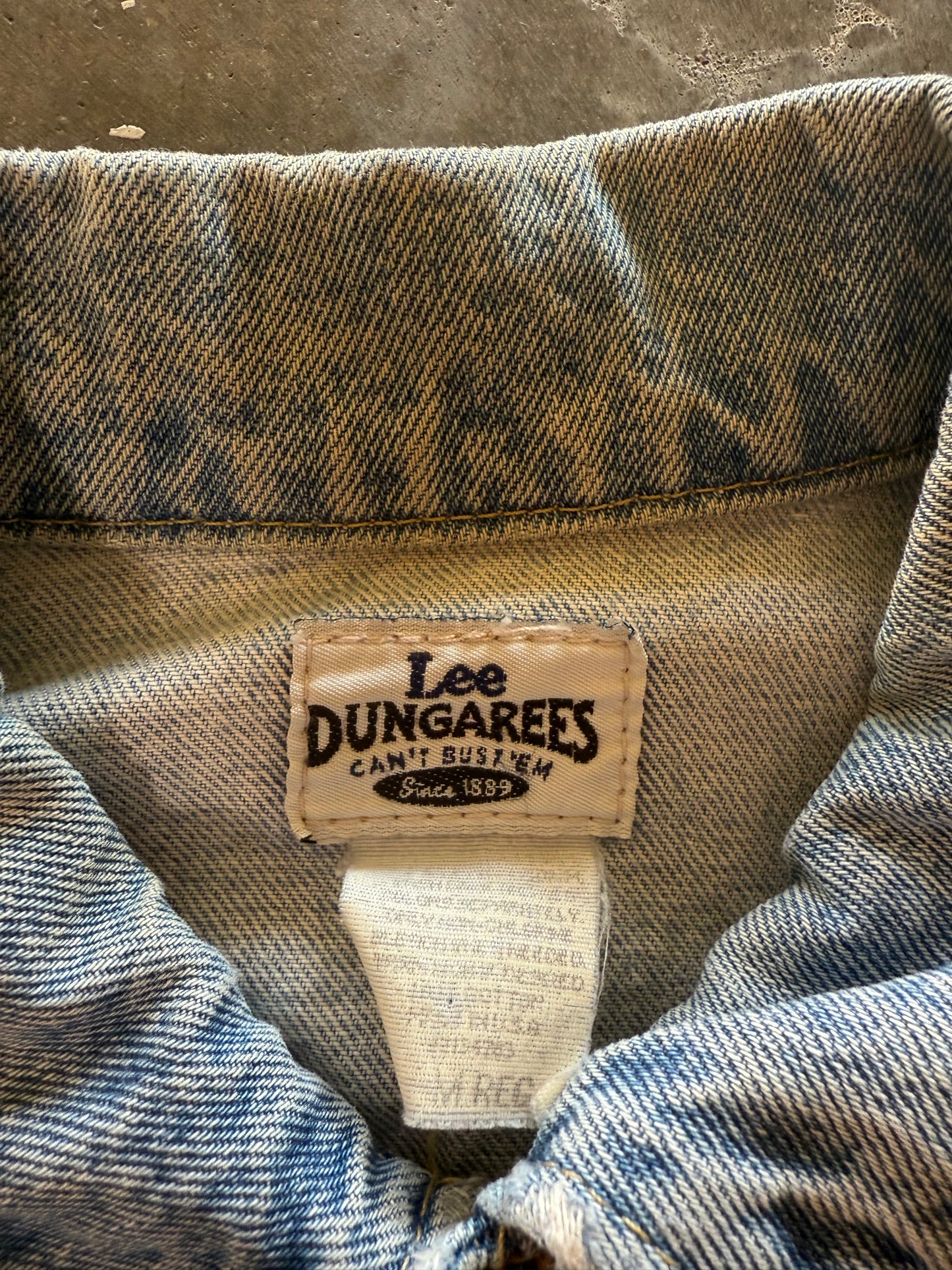 (M) Vintage Lee Dungarees Denim Jacket