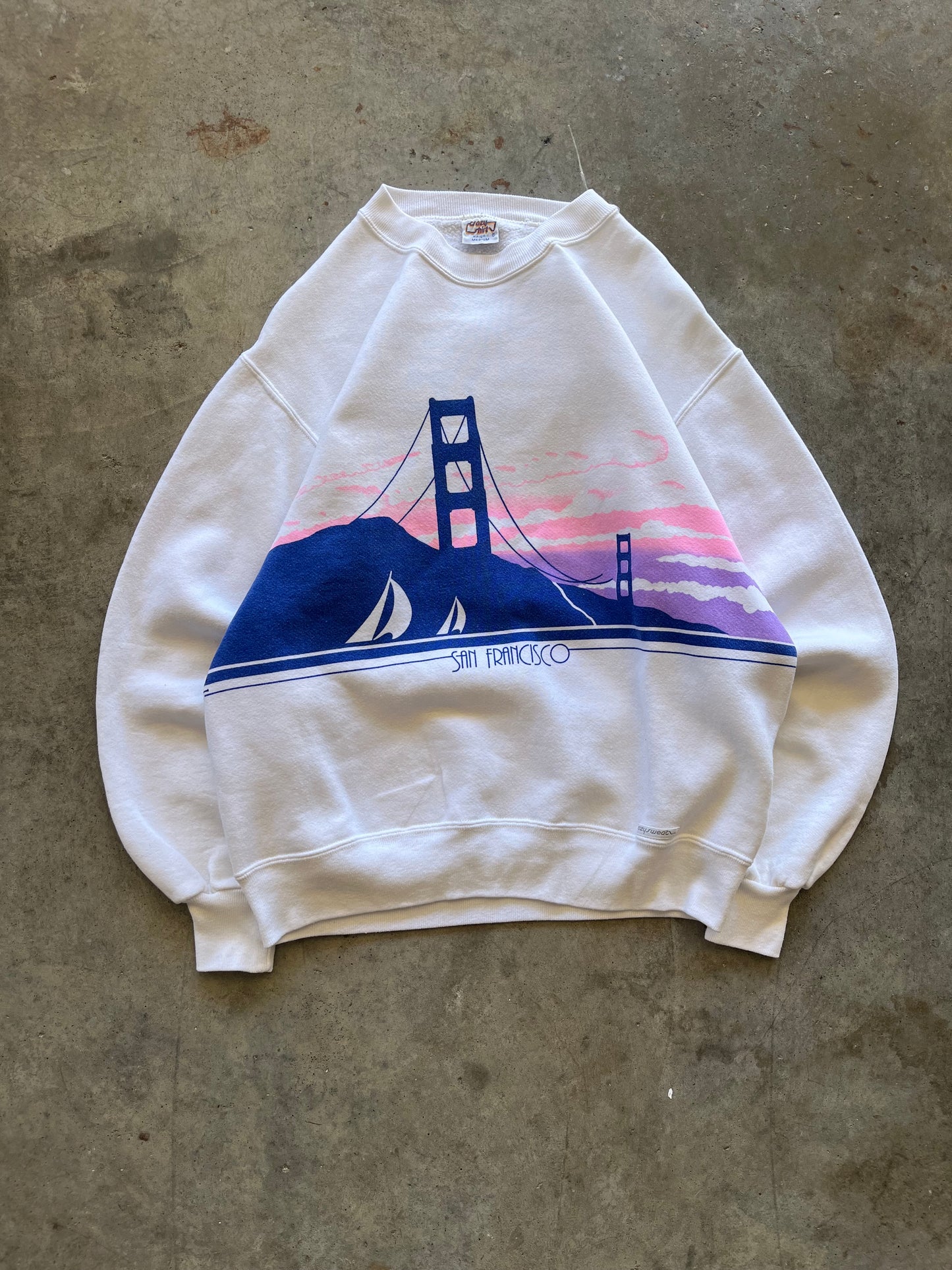 (M) Vintage San Fransisco Wraparound Sweatshirt