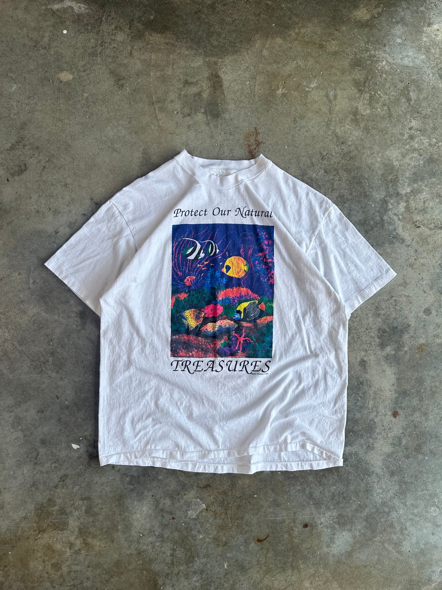 (XL) Vintage Ocean Tee