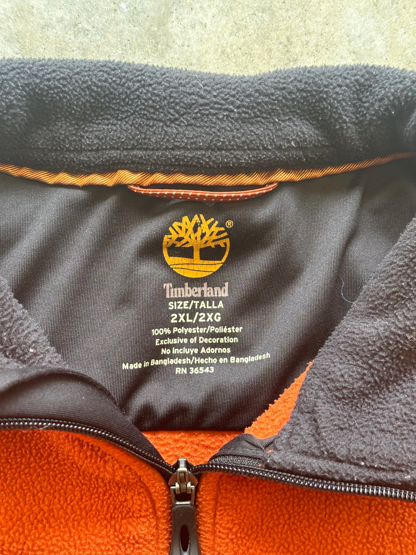 (XXL) 00s Timberland Fleece Quarter-Zip