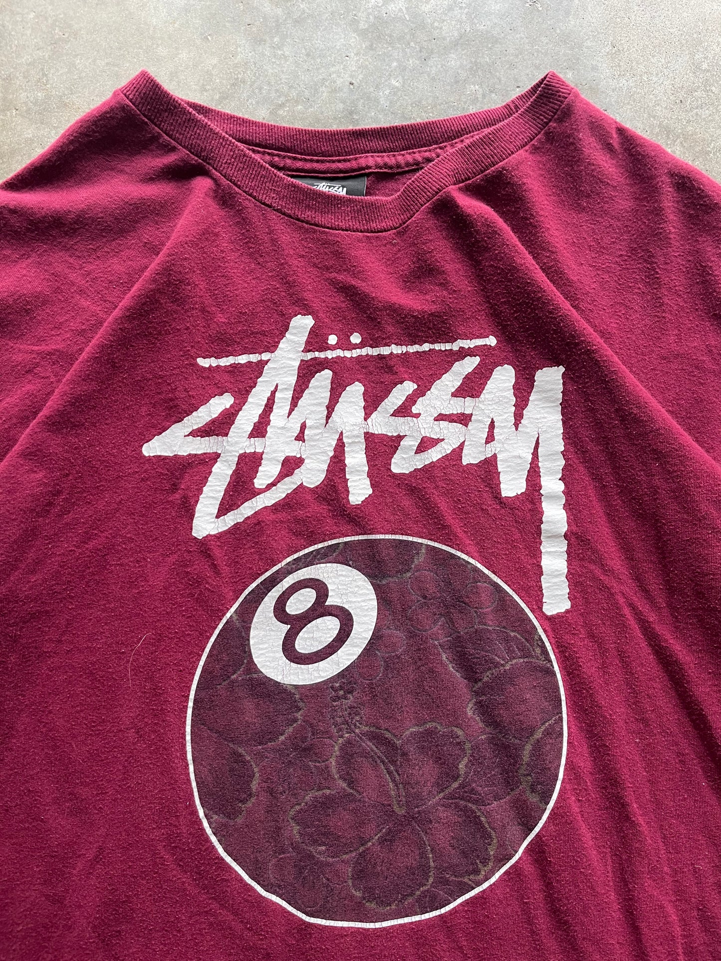 (XL) 00s Stussy 8 Ball Tee