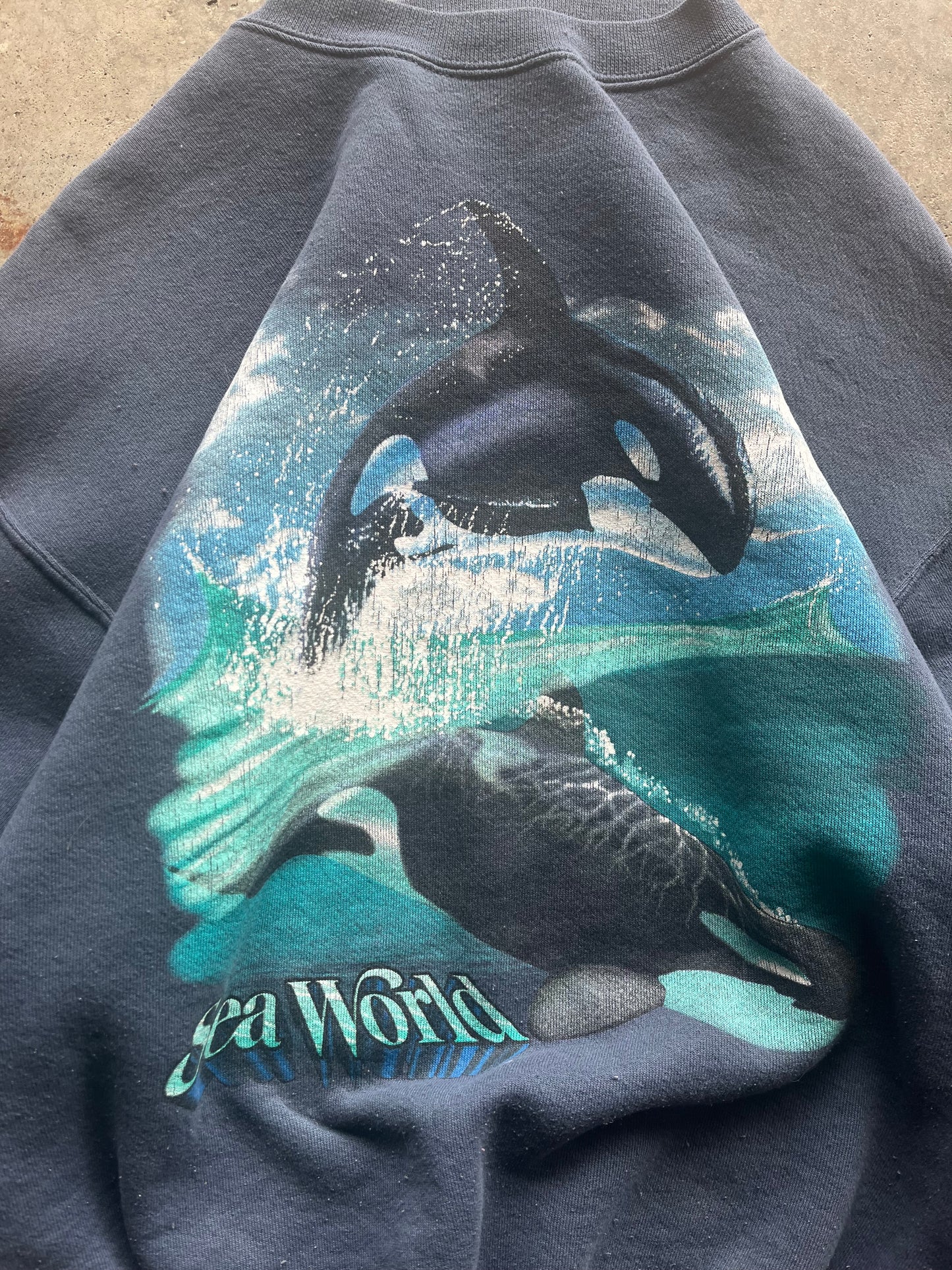 (L) Vintage Sea World Sweatshirt