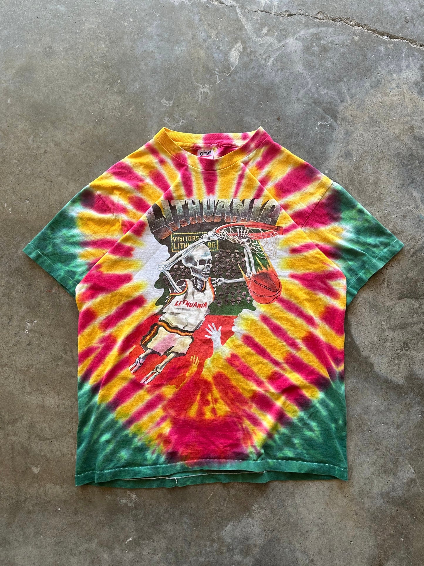 (L) 1992 Lithuania Tie-Dye Tee