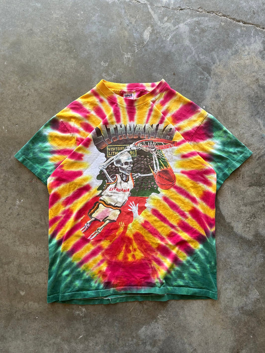 (L) 1992 Lithuania Tie-Dye Tee