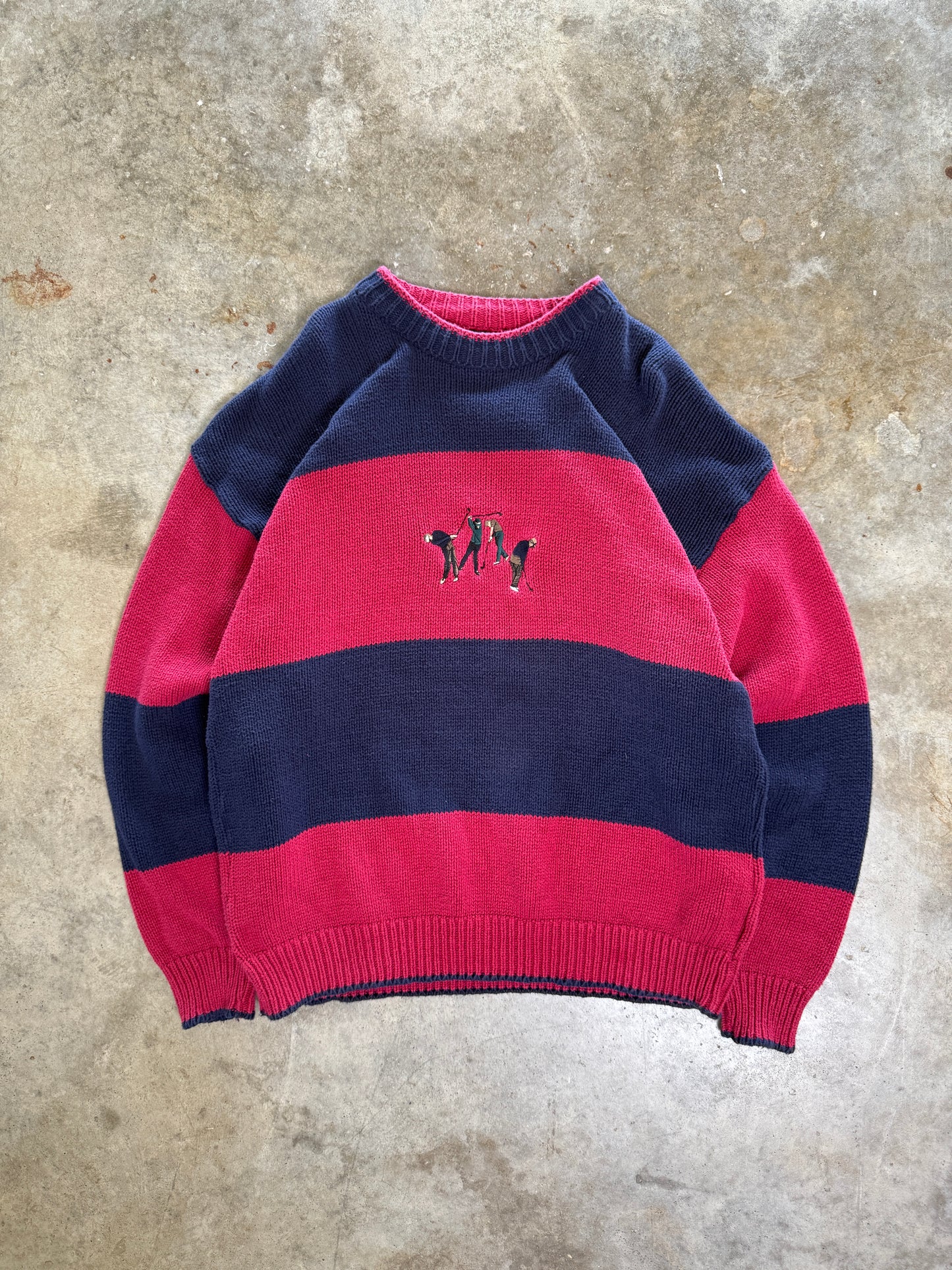 (XL) Vintage Golf Sweater