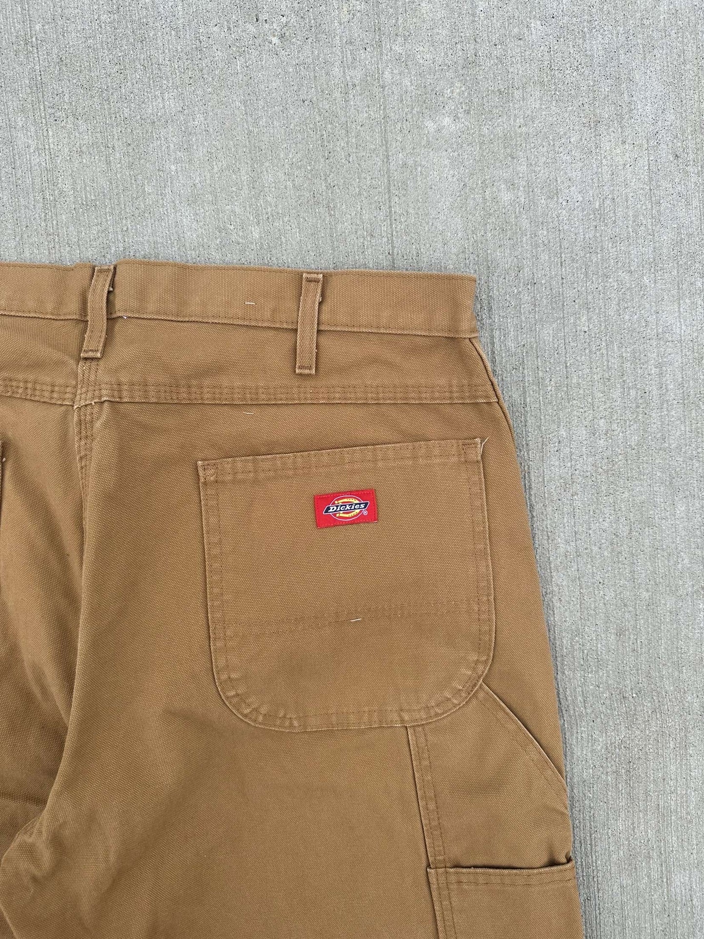 (36 x 34) Brown Dickies Relaxed Fit Jeans