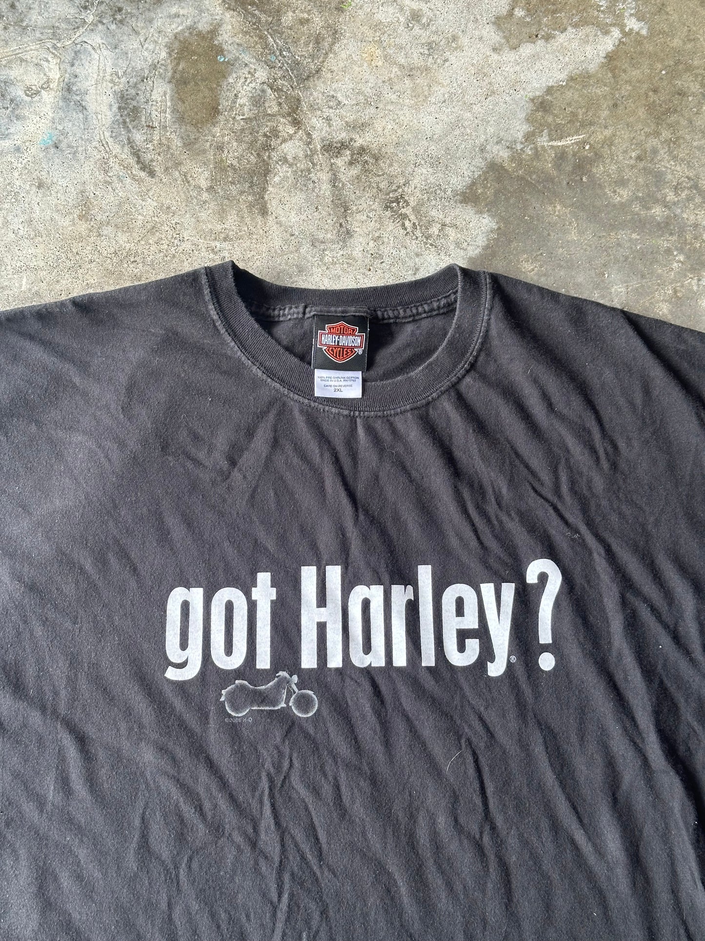 (XXL) 00s 'Got Harley' Tee