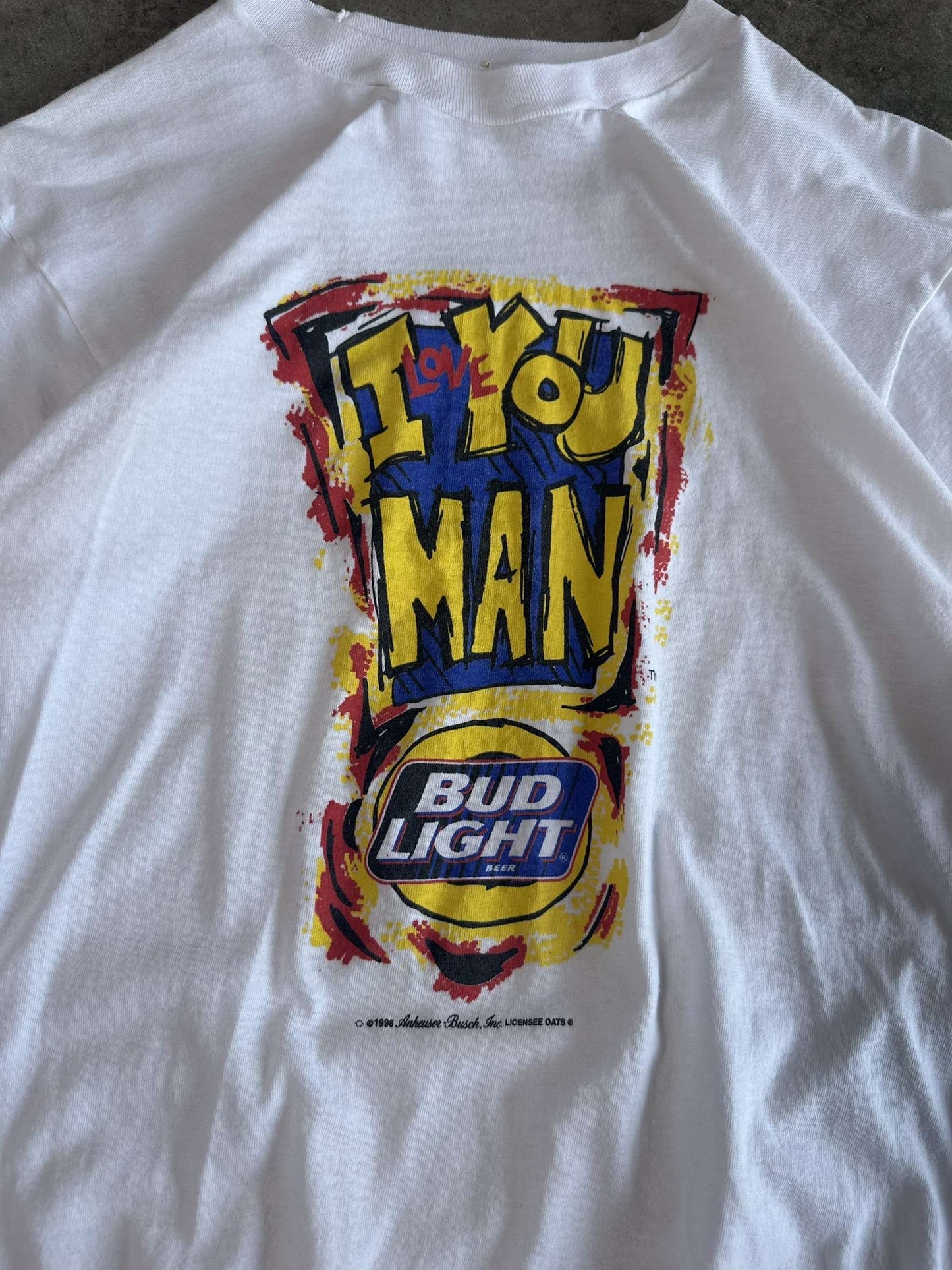 (L) Vintage 'Your Not Getting My Bud Lite' Tee