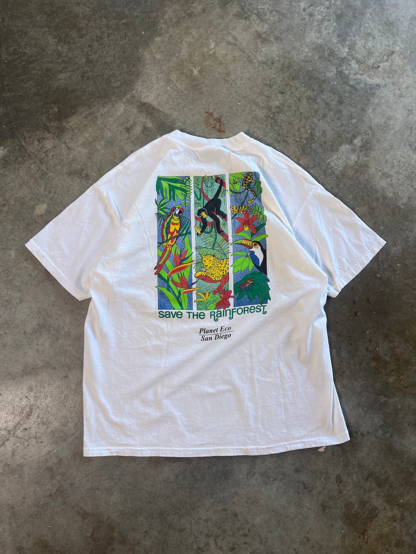 (XL) Vintage Rainforest Tee