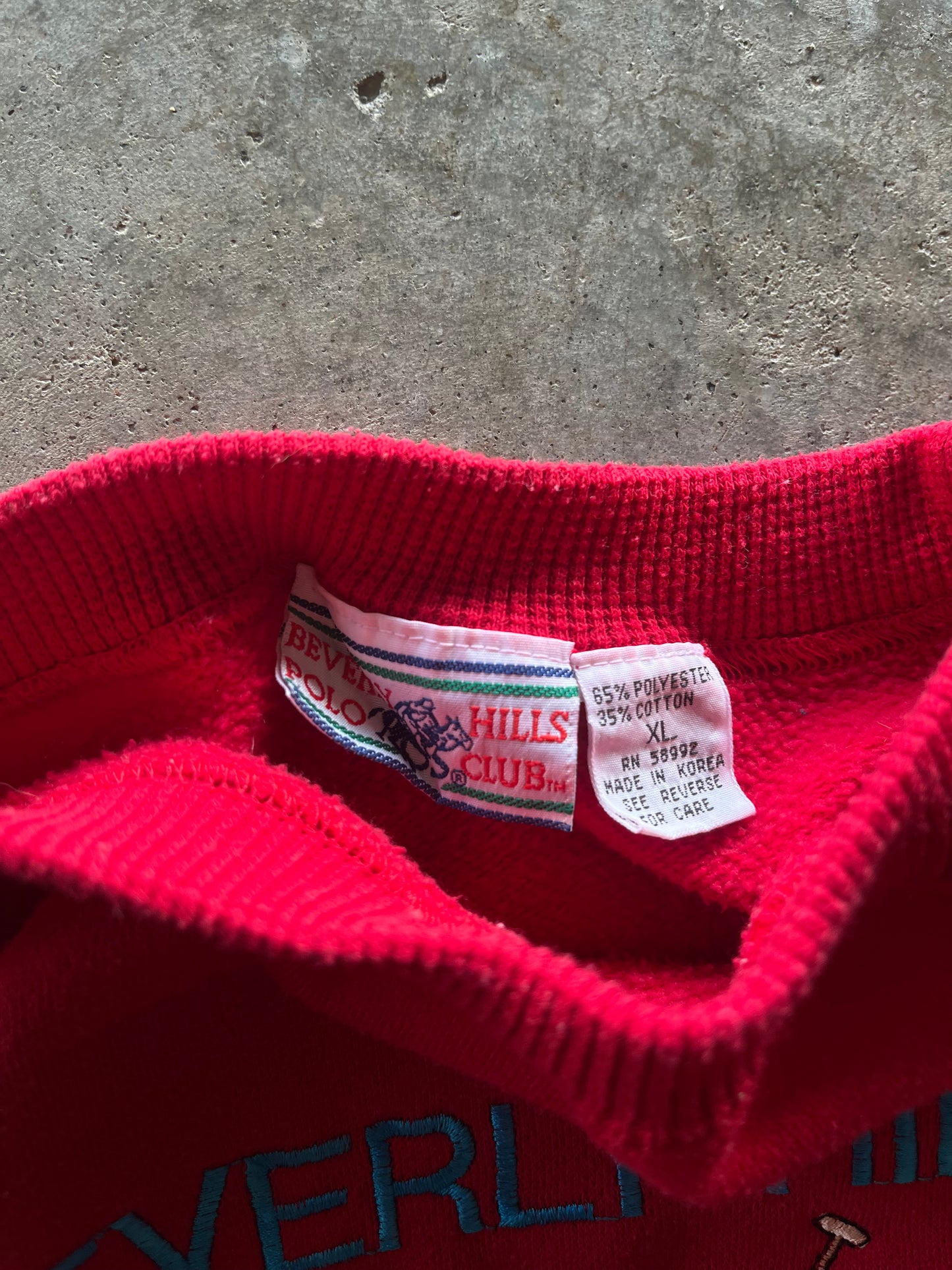 (XL) Vintage Beverly Hills Polo Club Sweatshirt