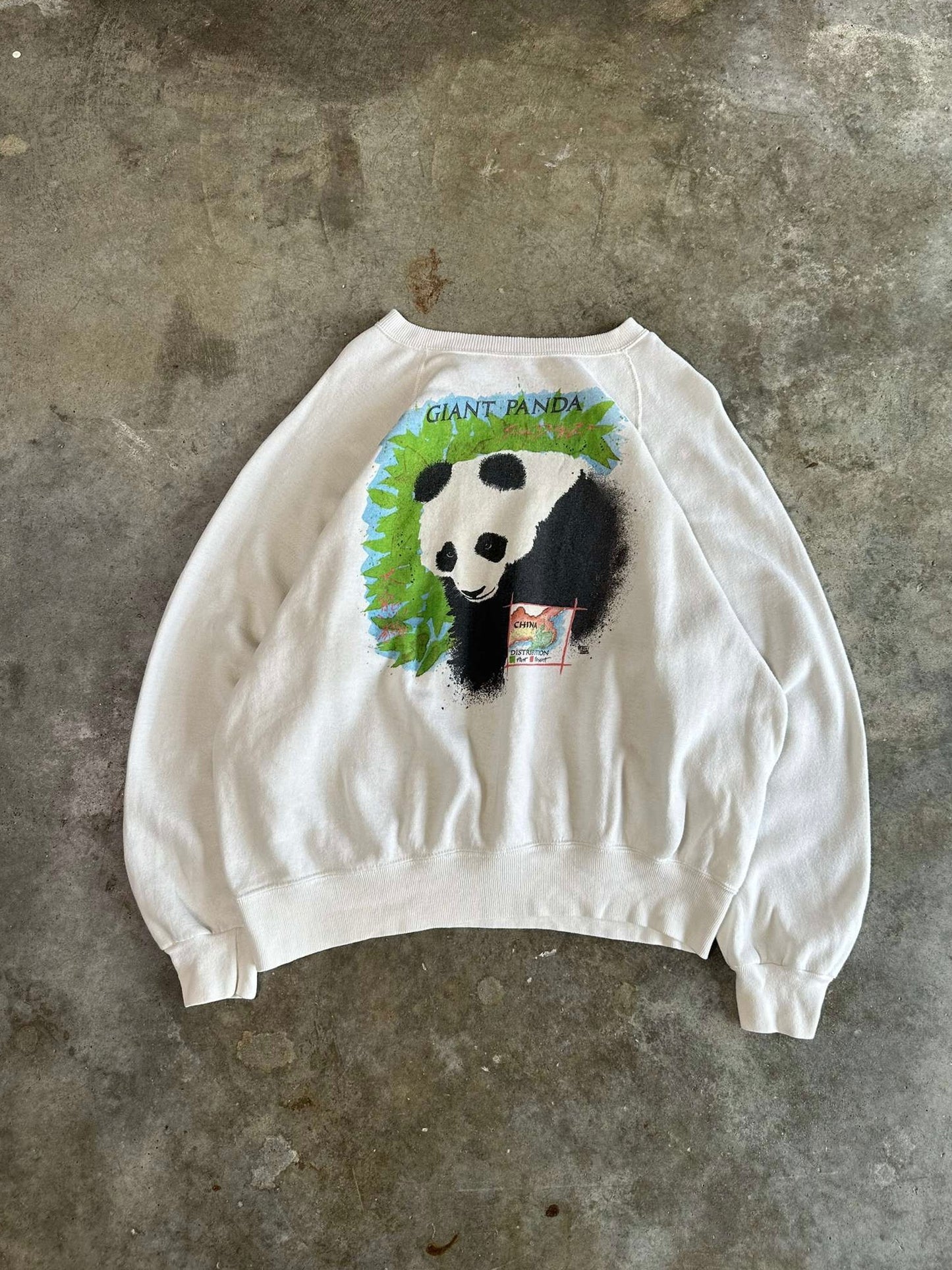 (M) Vintage Panda Sweatshirt