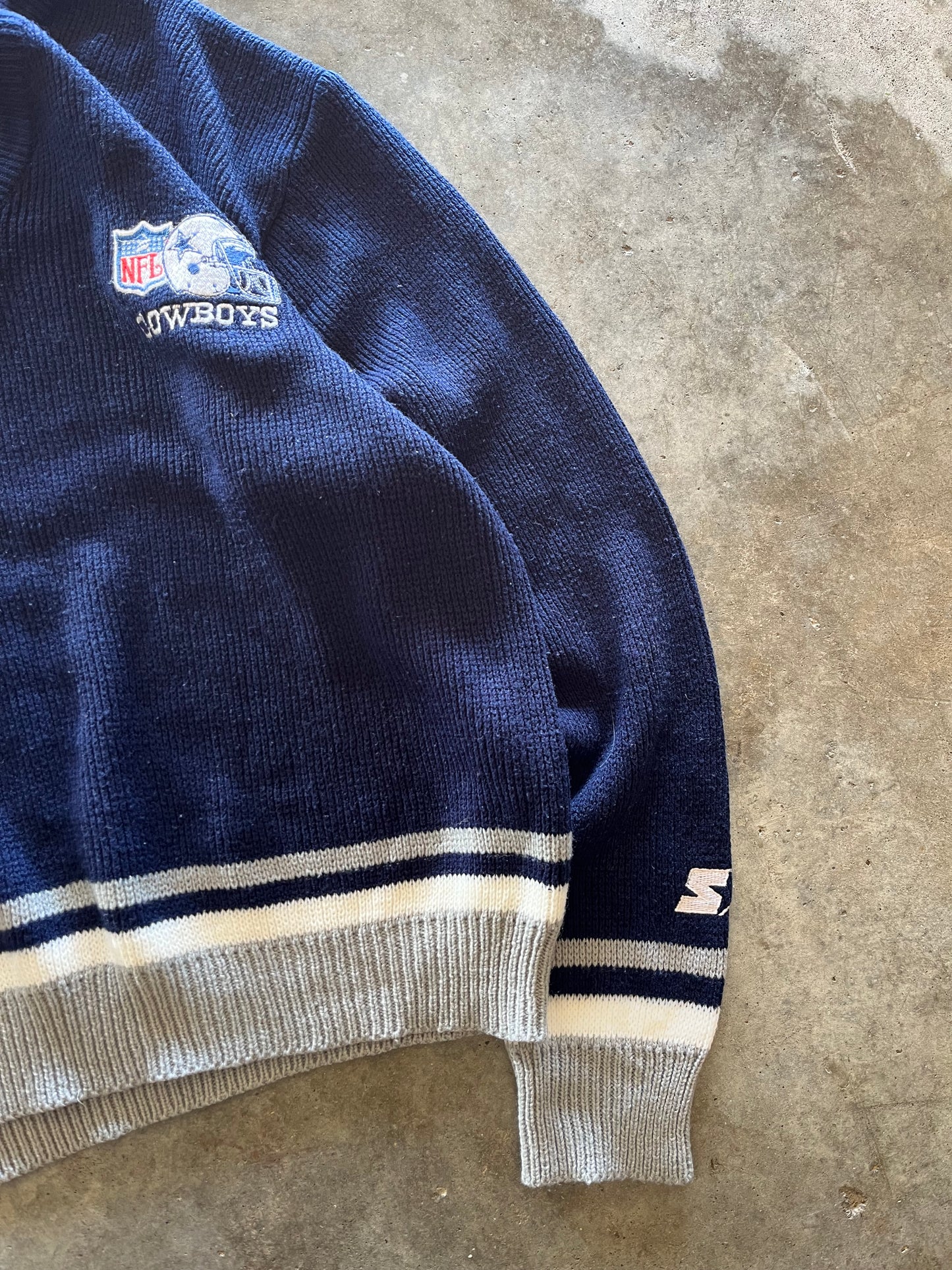 (S) Vintage Cowboys Knit Sweater