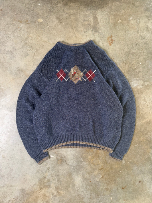 (XL) Vintage Duck Sweater