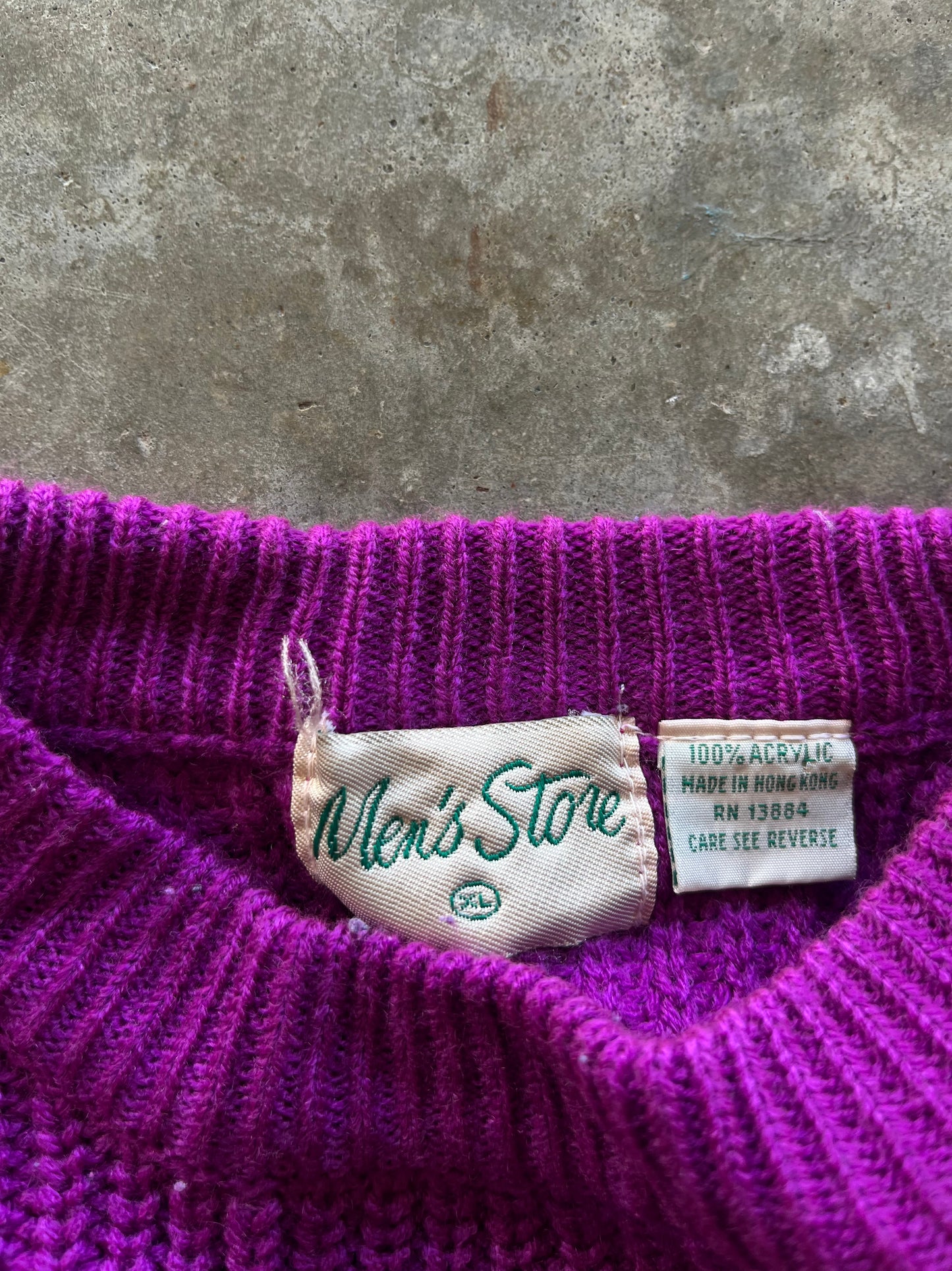 (XL) Vintage Knit Sweater