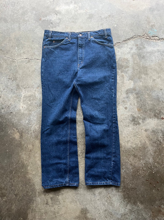 (38 x 30) Levi Denim 517 Orange Tab Jeans
