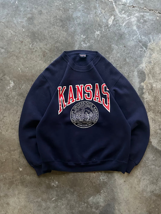 (M) Blue Kansas Sweatshirt