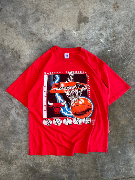 (L) Vintage Chicago Bulls Tee