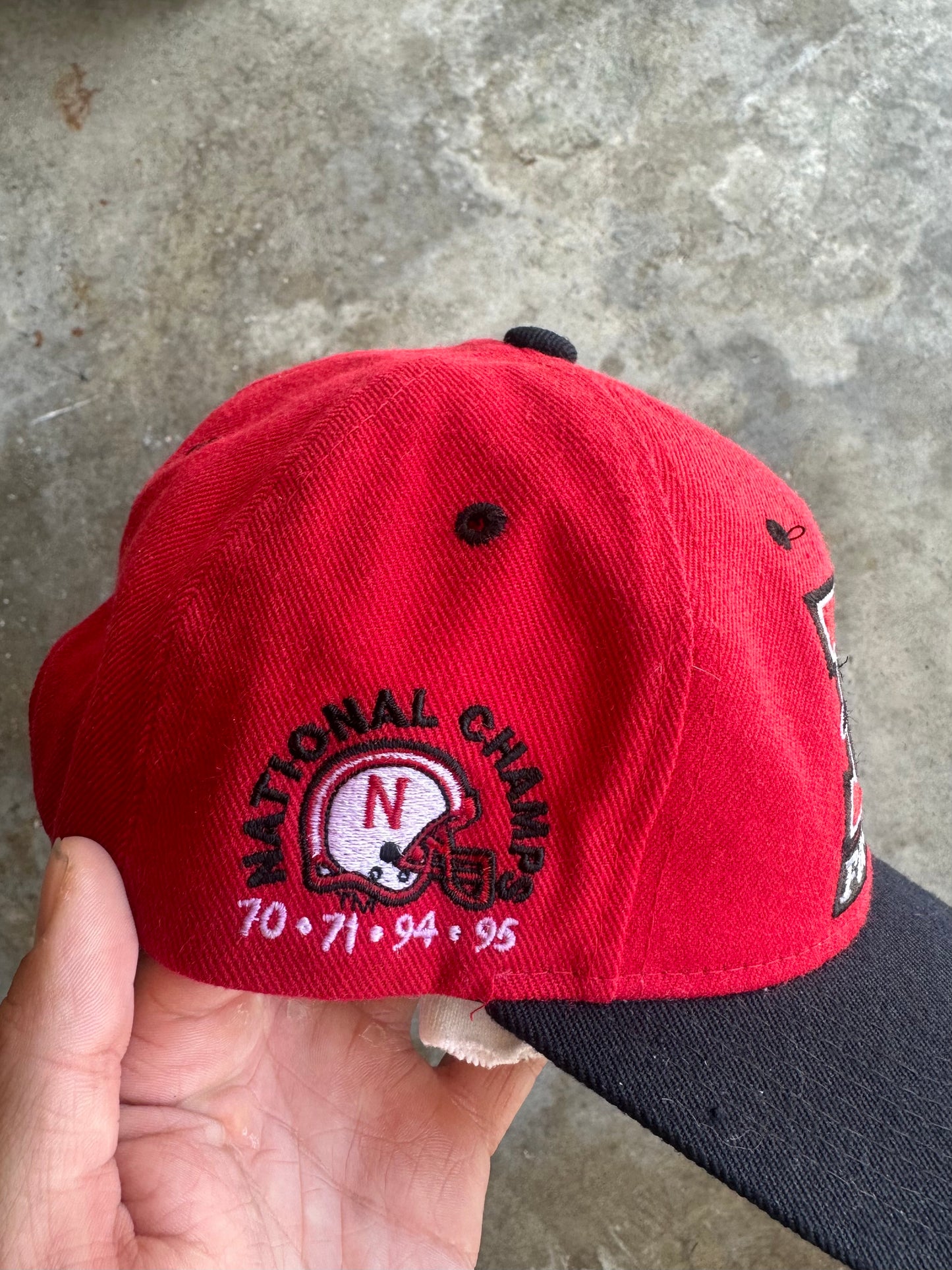 (OS) Vintage Nebraska Football Hat