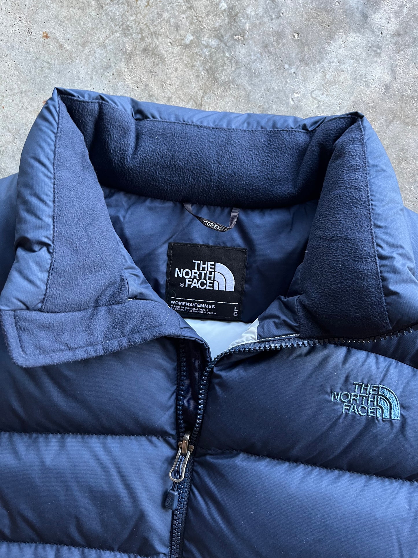 (L) The North Face 700 Puffer Vest