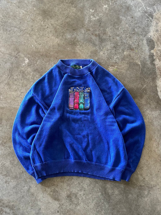 (XL) Vintage Golf Bags Sweatshirt