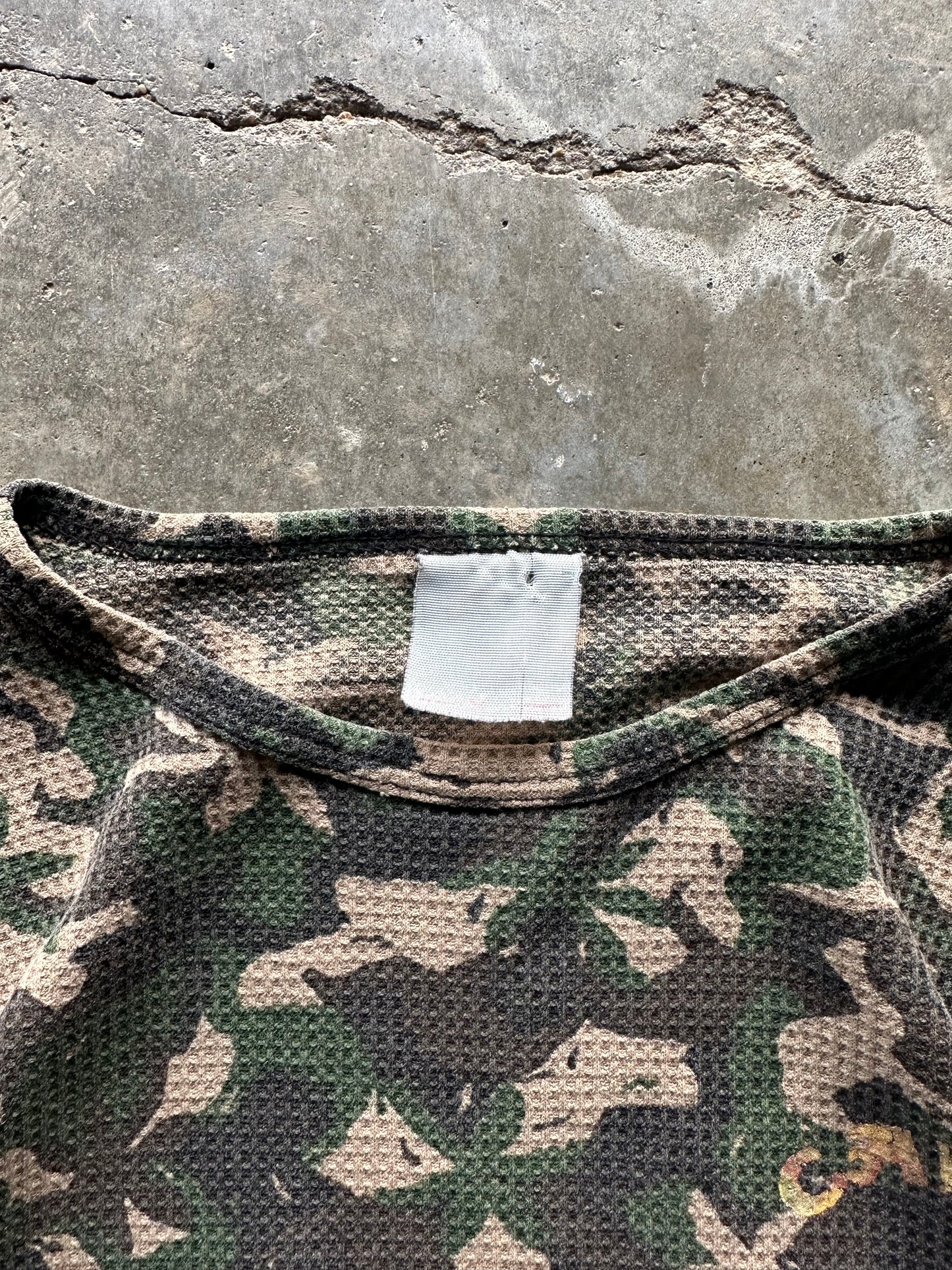 (XL) Vintage 90s Camel Camo Longsleeve