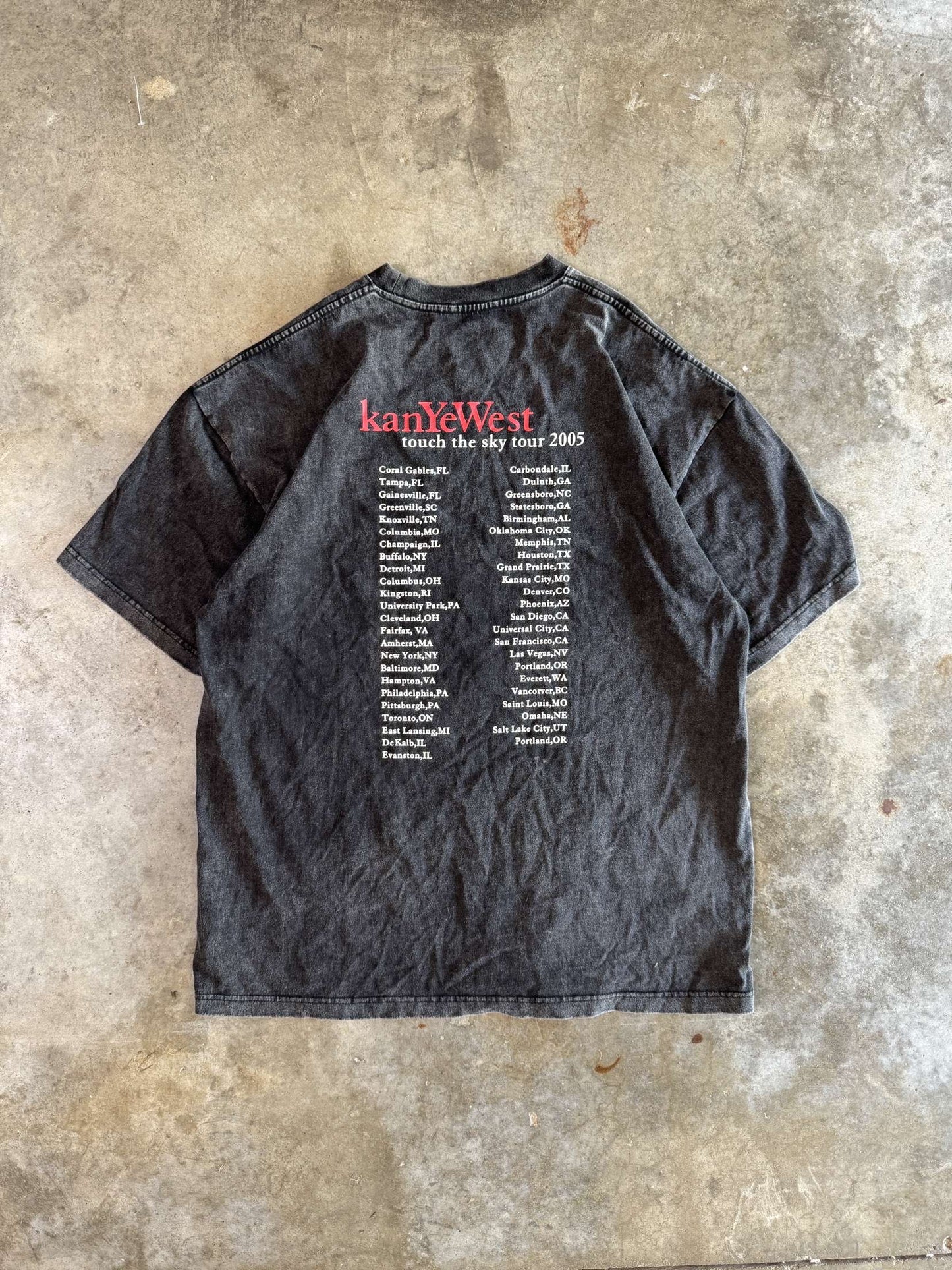 (XL) 00s Kanye Bootleg Rap Tee