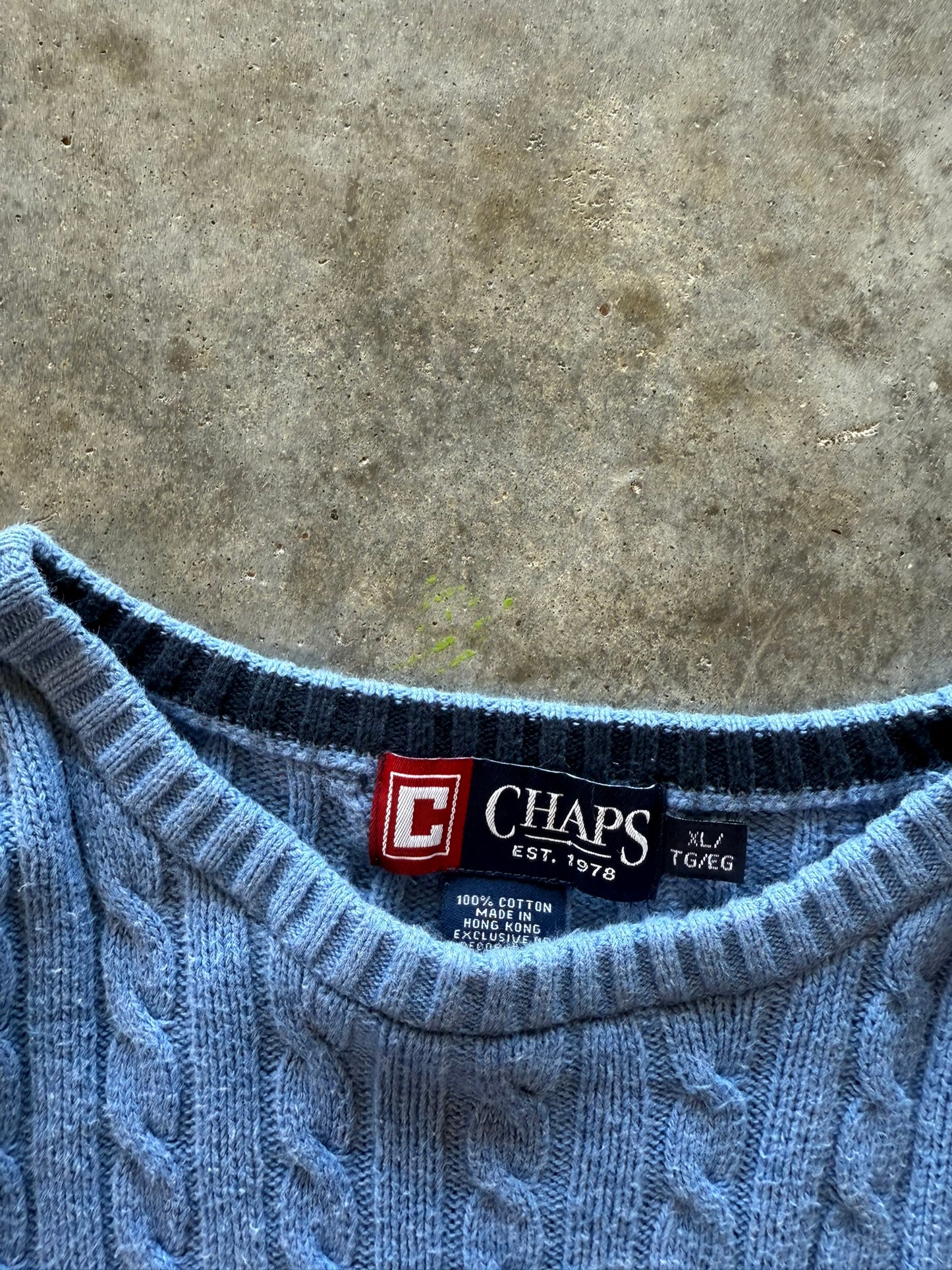 (XL) 00s Chaps Sweater