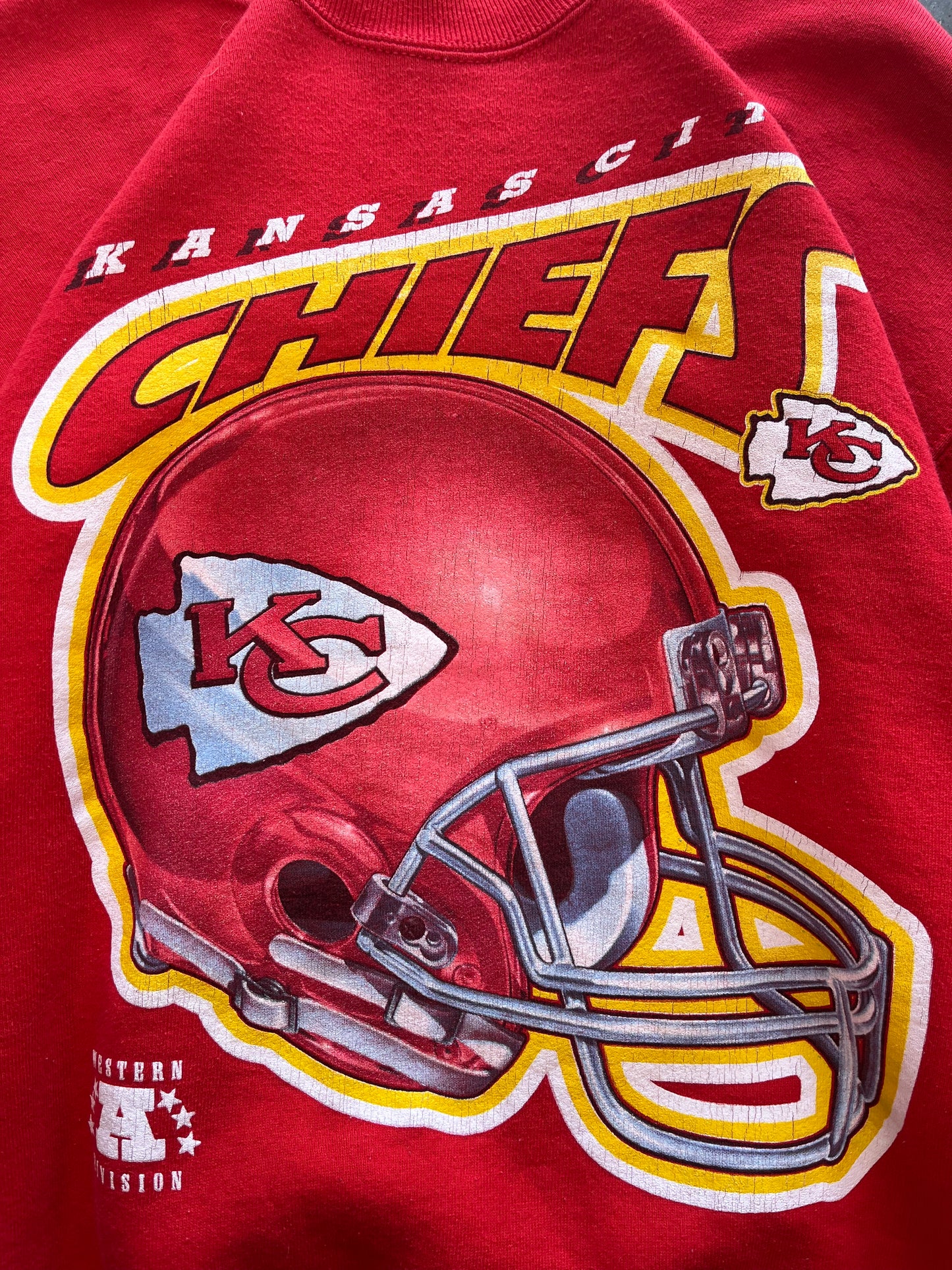 (XL) Vintage KC Chiefs Sweatshirt