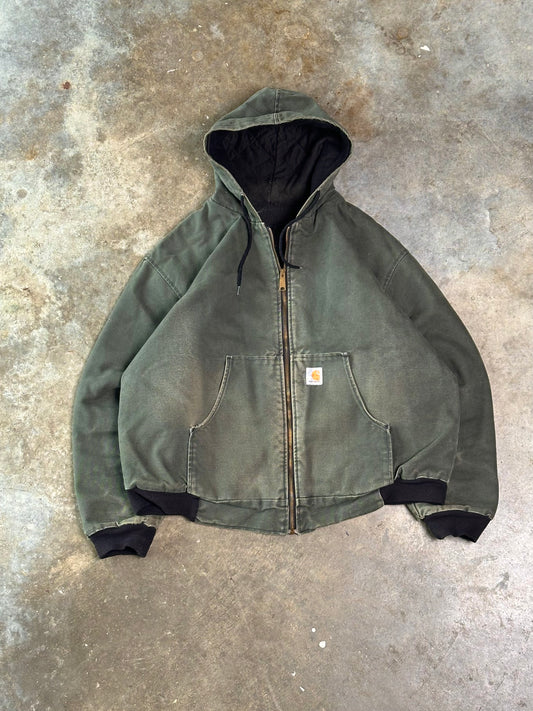 (XL) 00s Carhartt Hooded Jacket