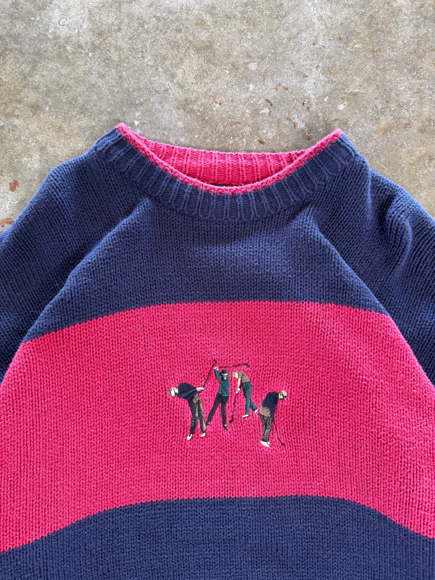 (XL) Vintage Golf Sweater