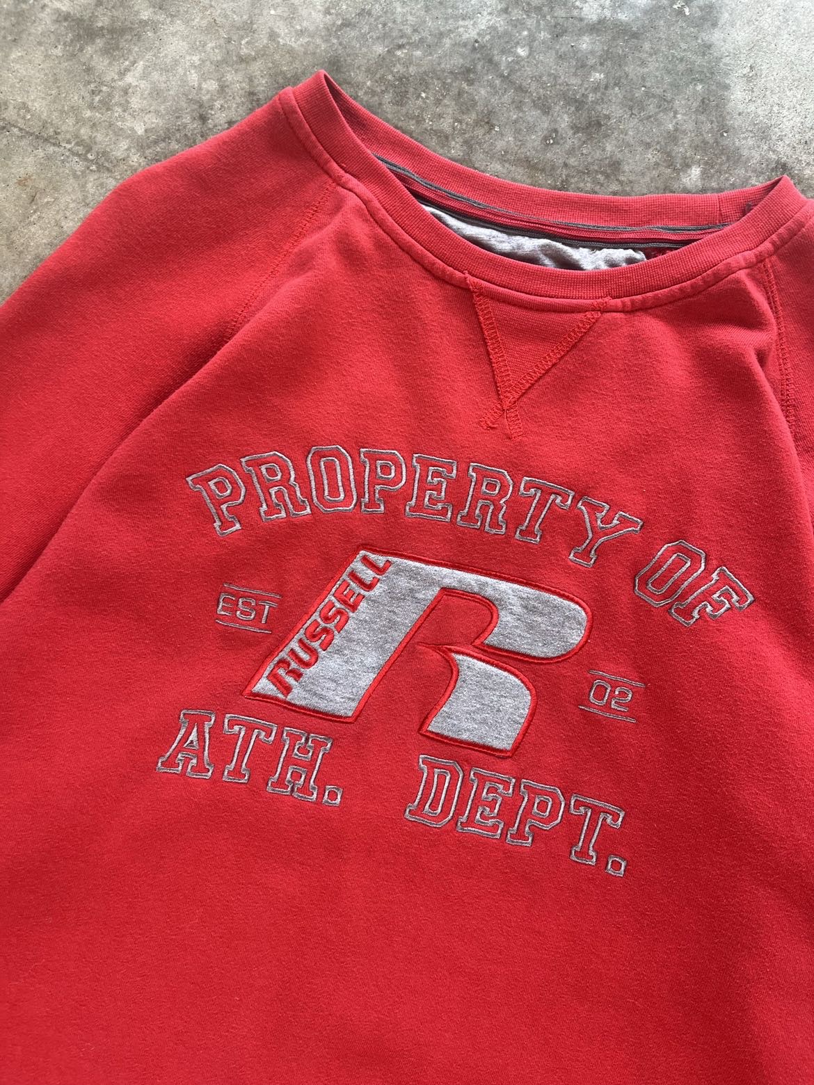 (XL) 00s Russell Athletic. Dept Sweatshirt