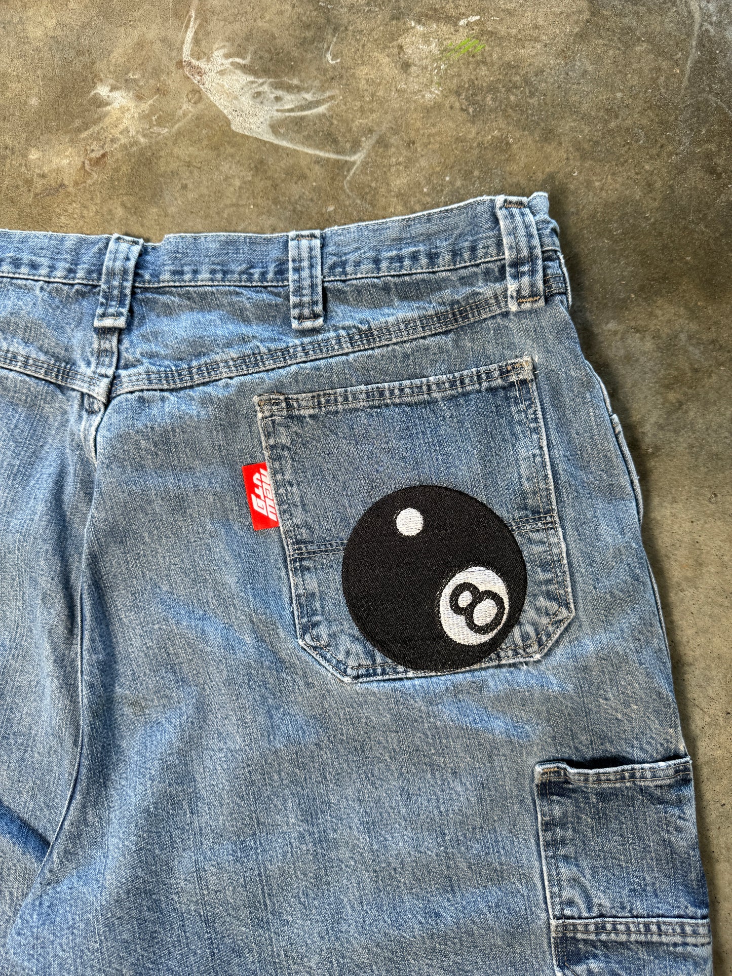 (40) New Vtg 8-Ball Jorts