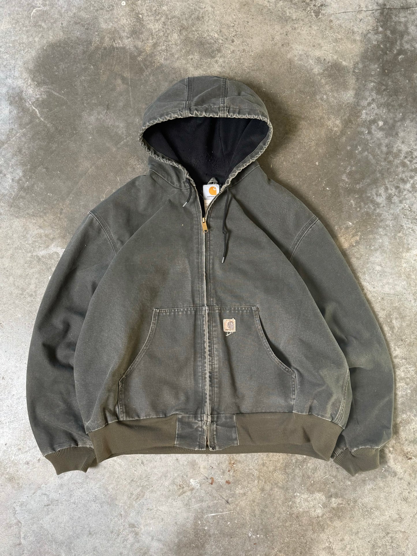 (XXL) Vintage Carhartt Hooded Jacket