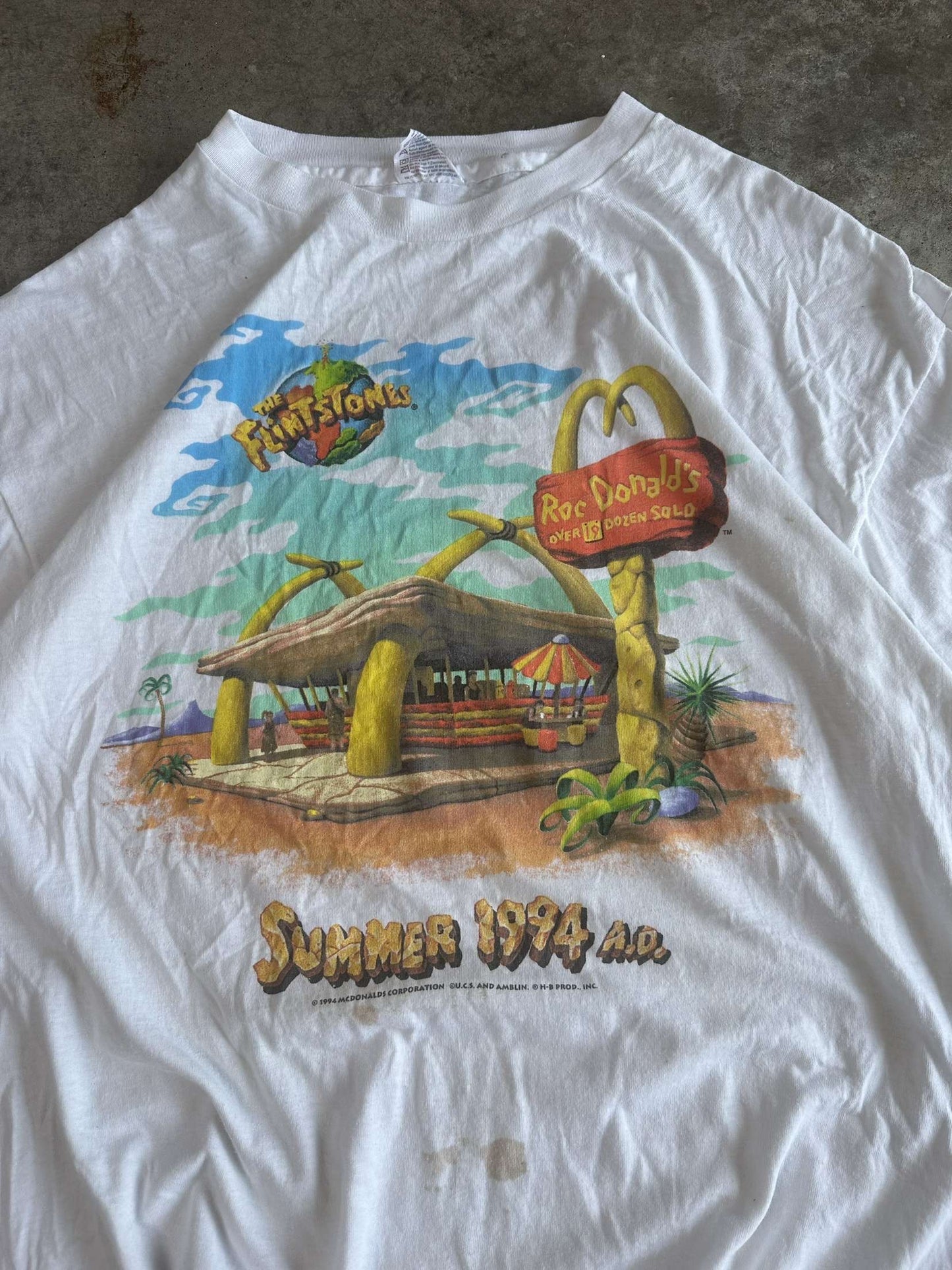 (XL) 1994 Flintstones Tee