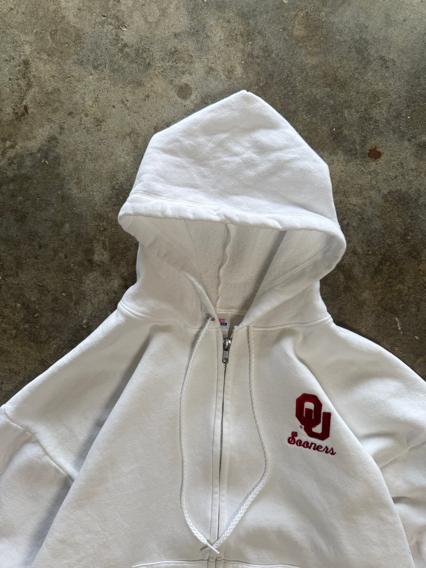 (L) Vintage Oklahoma Sooners Jacket