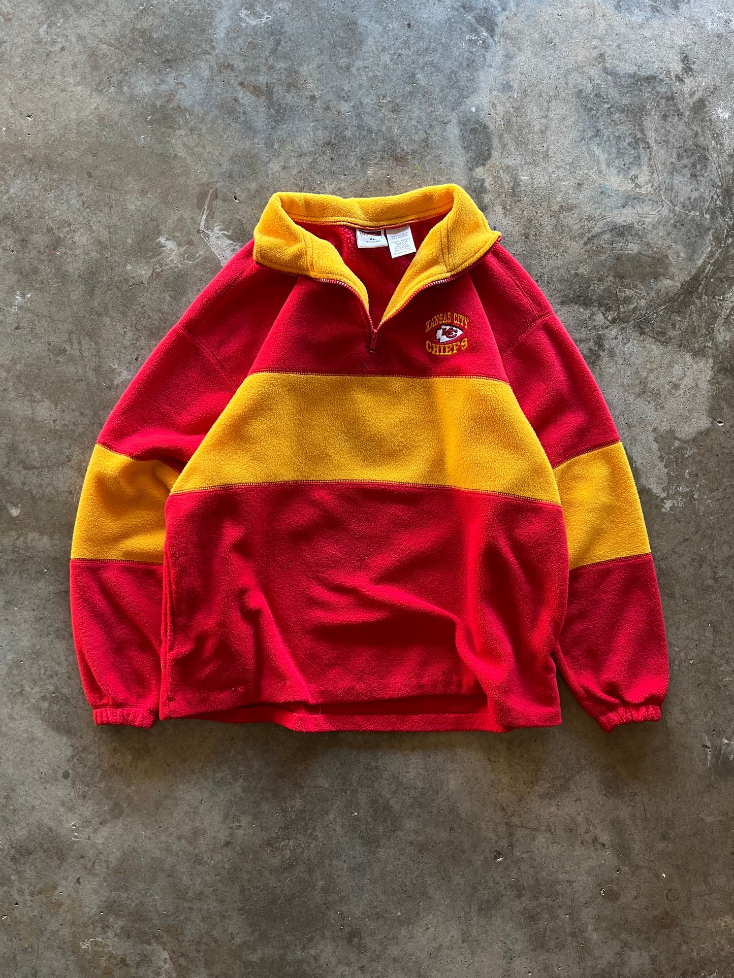 (XL) Vintage Chiefs Quarter-Zip